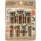 Idea-Ology Corked Glass Vials 7/Pkg-Apothecary Amber W/Vintage Labels